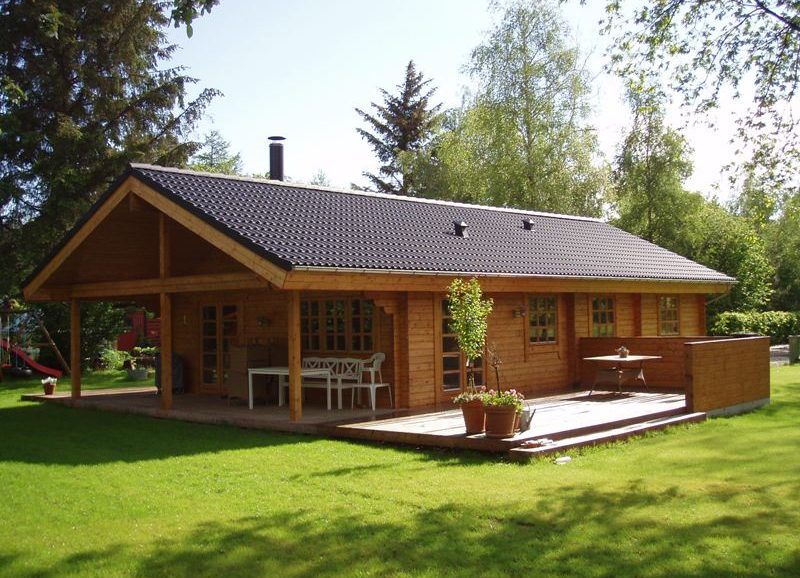 Kit maison bois moderne