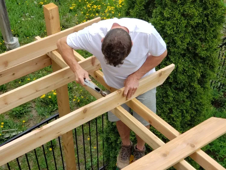 fabriquer pergola bois
