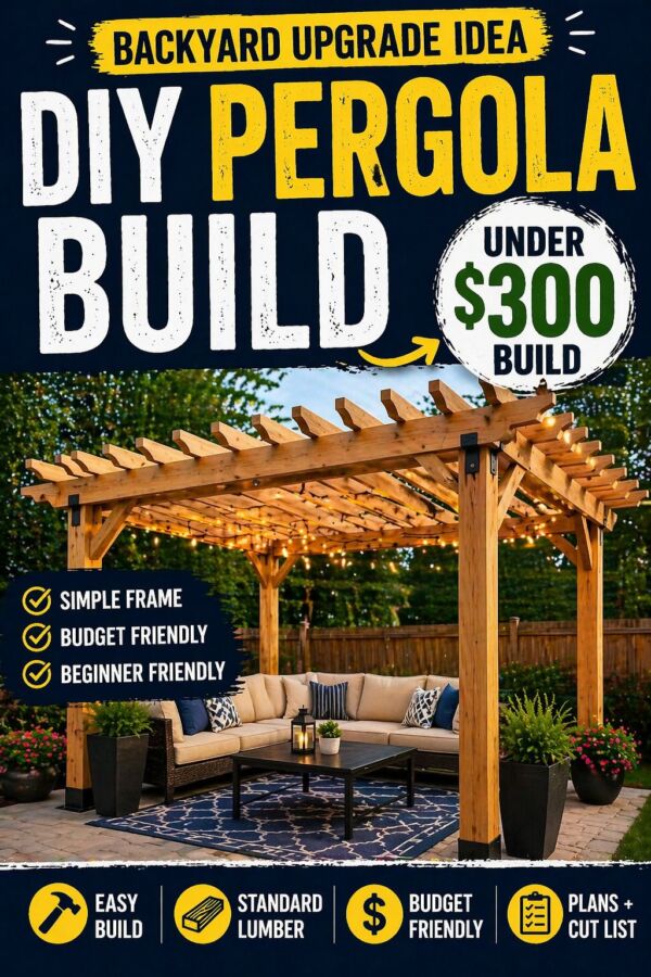 fabriquer pergola bois