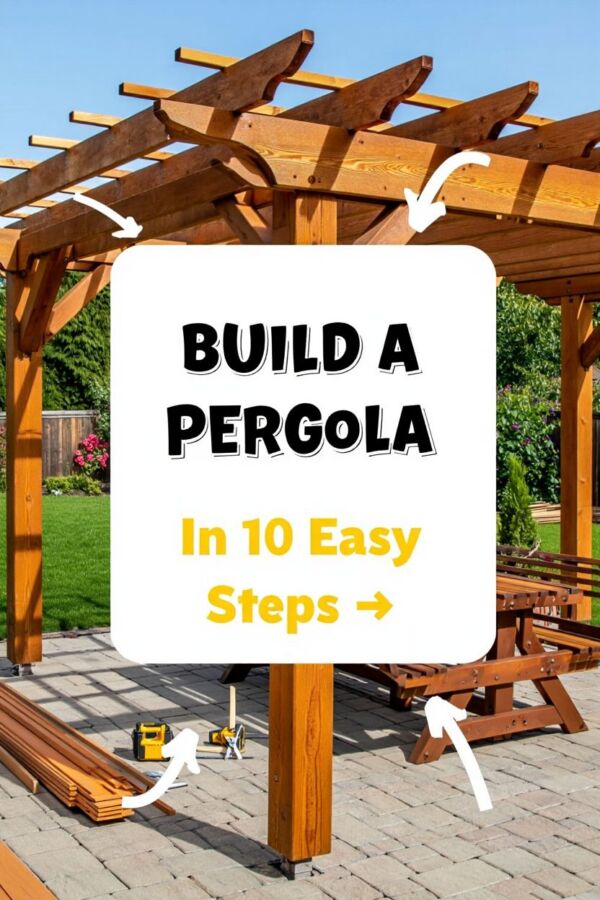 fabriquer pergola bois