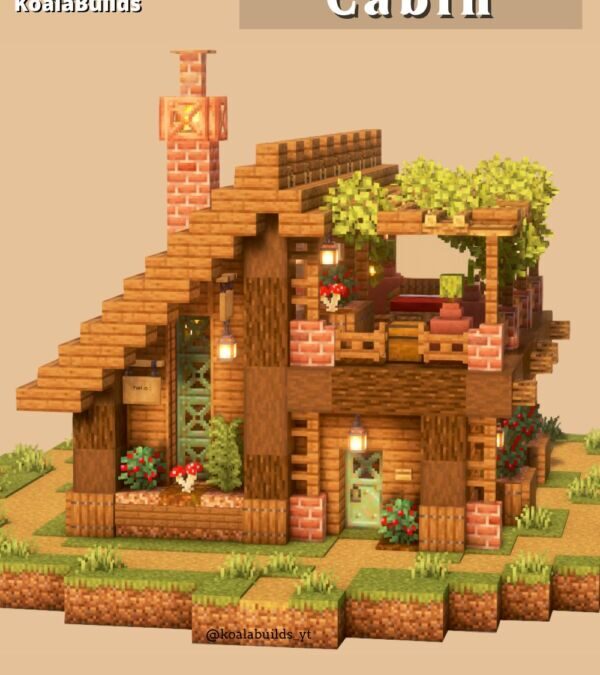 maison minecraft bois