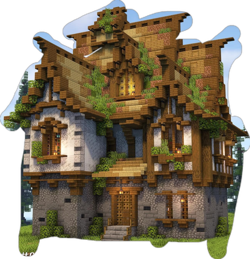 Design rustique Minecraft bois