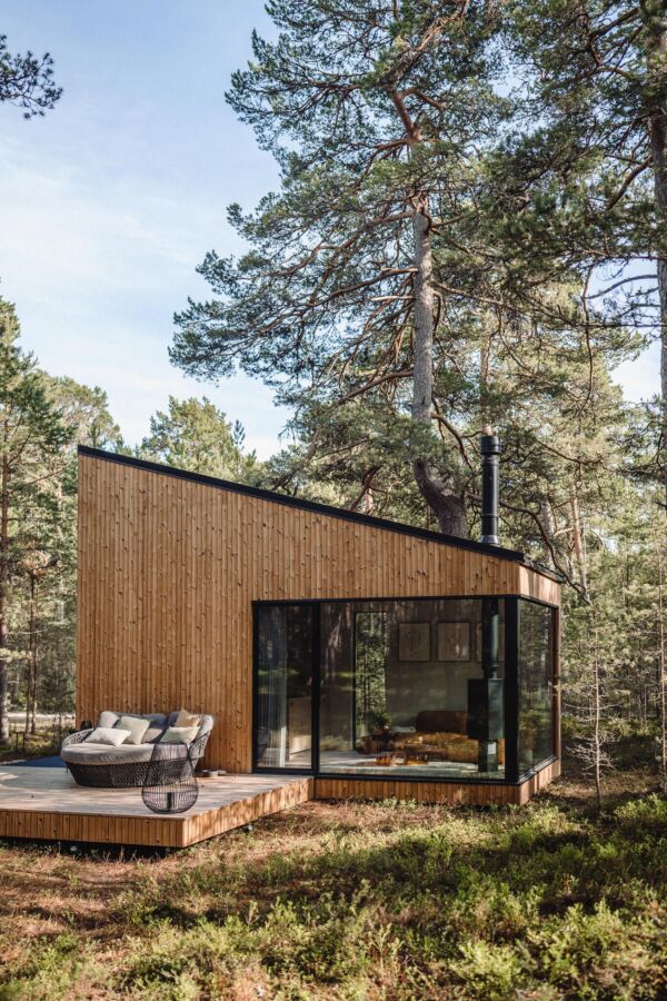 Maison en bois contemporaine
