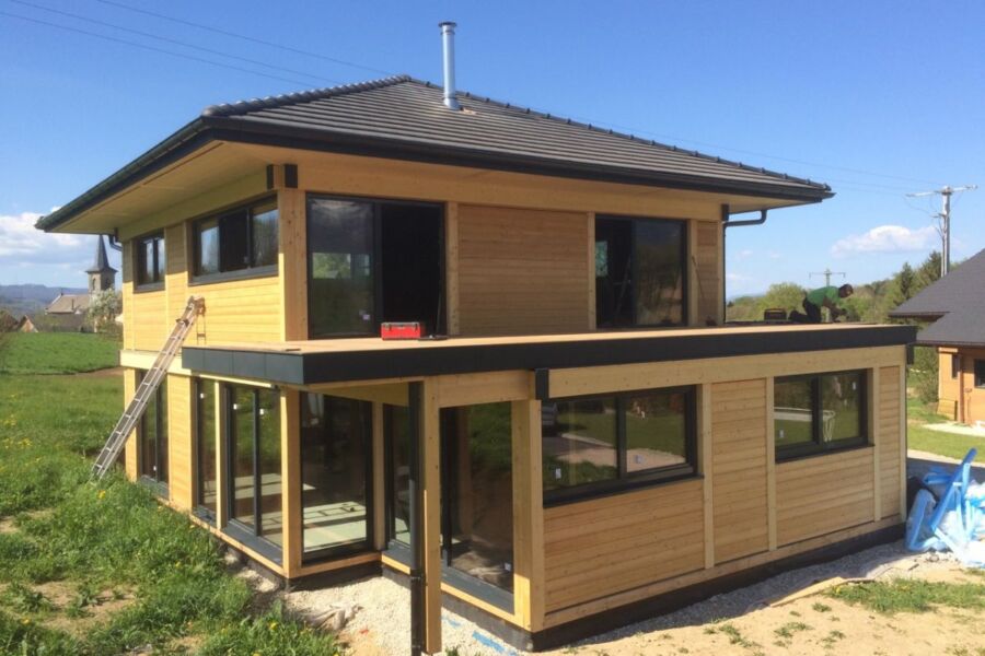 Prix maison bois moderne