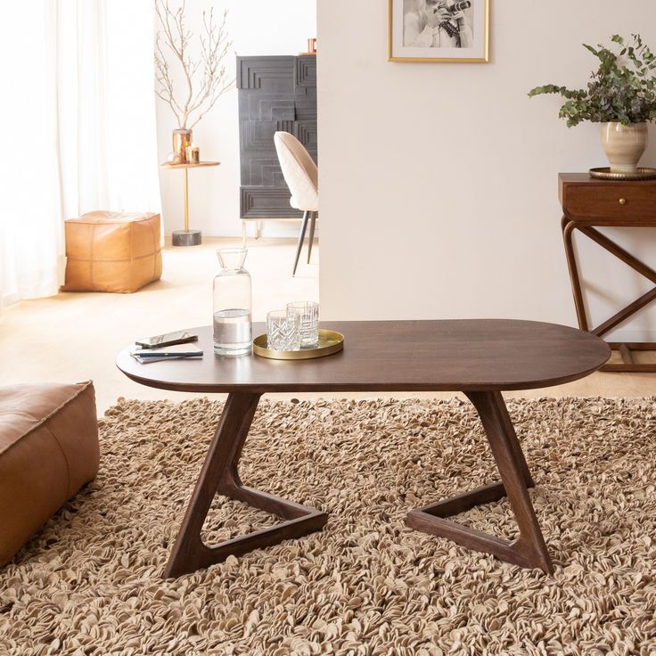 Table basse en bois élégante