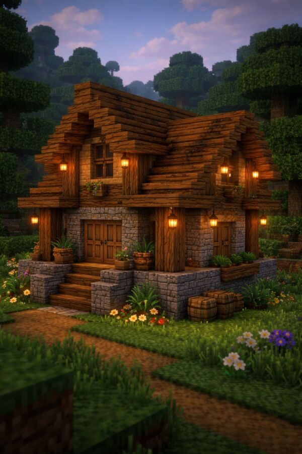 Création maison en bois
