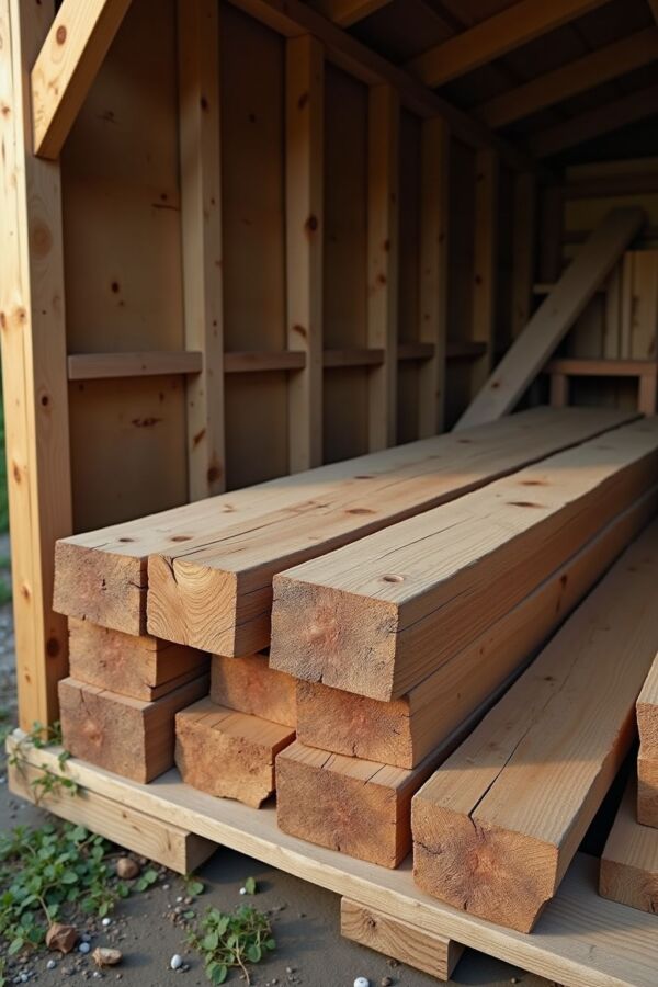 Bois de construction Brico