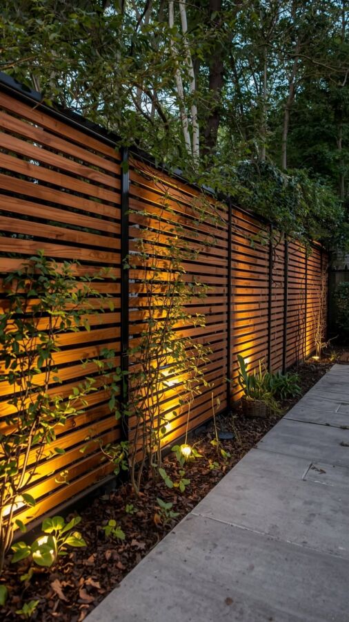 Design panneau bois extérieur