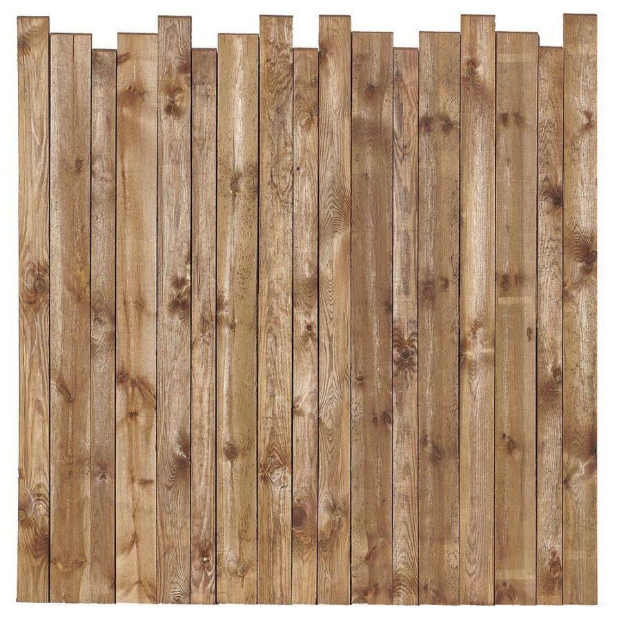 Esthétique clôture bois extérieur