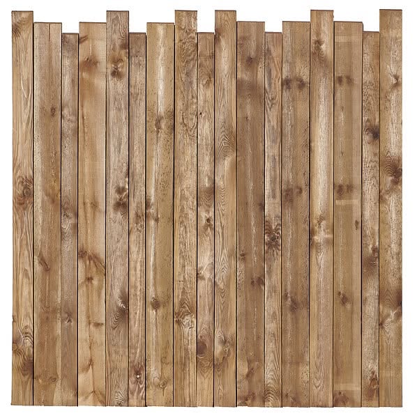 Design clôture bois extérieur