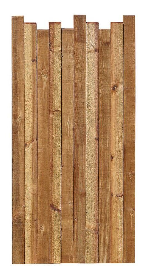 Clôture en bois pour jardin