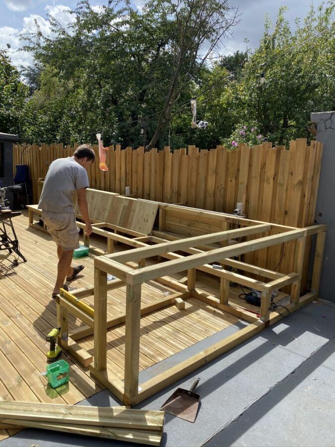 Aménagement extérieur en bois