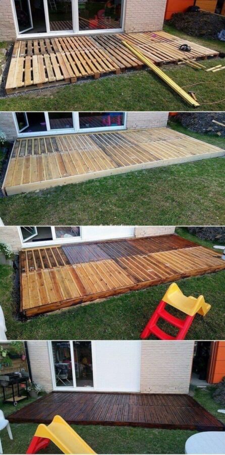 Aménagement extérieur en bois