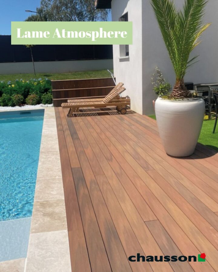 Terrasse en bois exotique