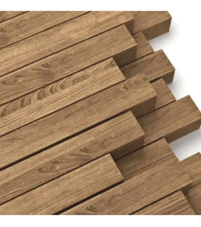 Lambourde en bois exotique