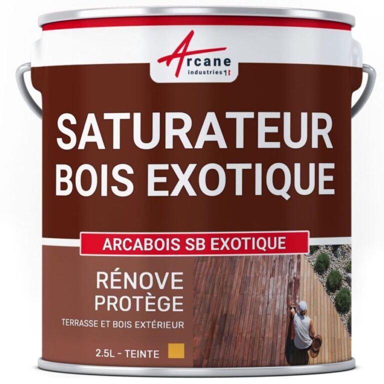 saturateur bois exotique