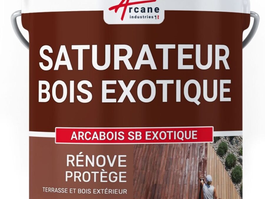 saturateur bois exotique