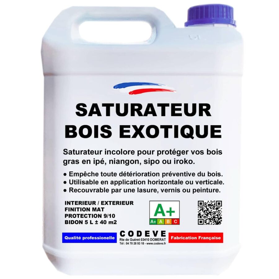 Protection bois exotique extérieur
