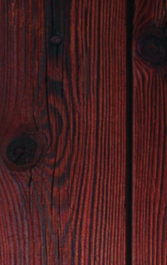 bois rouge exotique poli