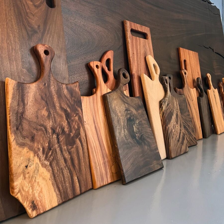 Planche en bois exotique