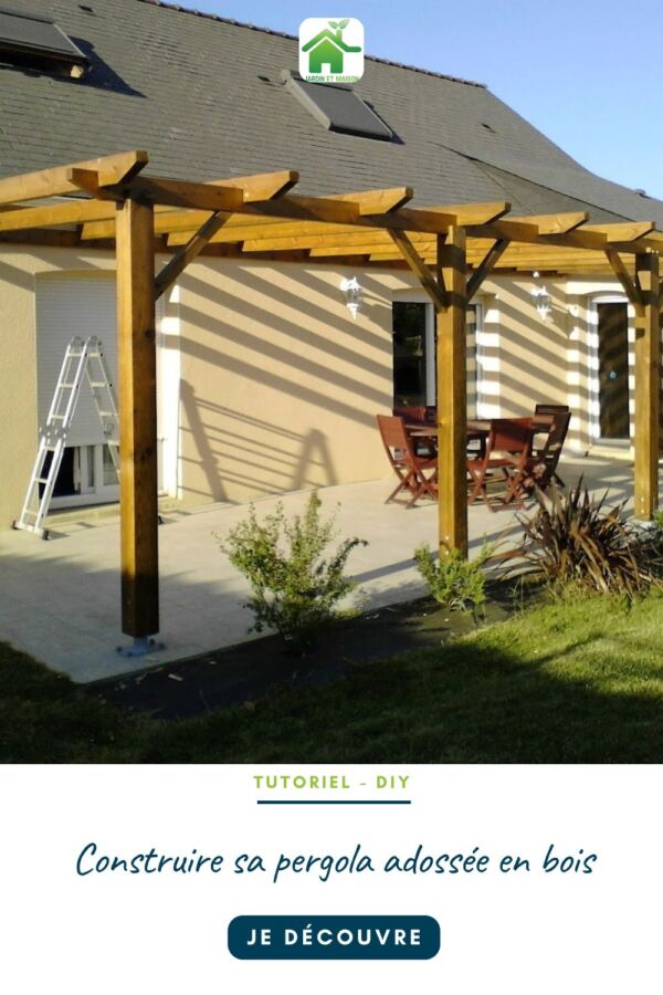 Pergola artisanale en bois