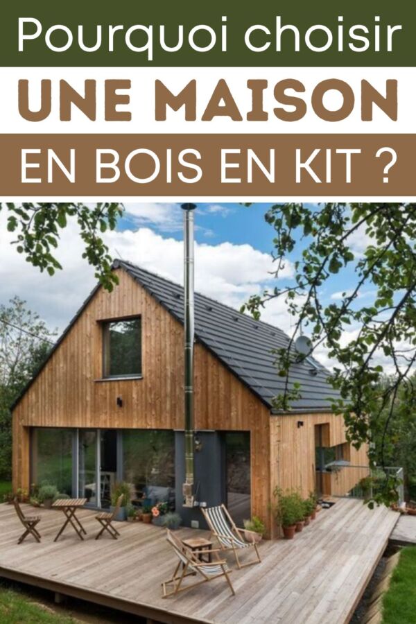 Maison bois en kit