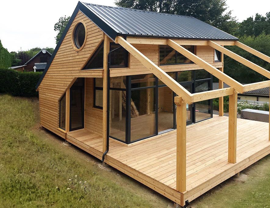 Maison bois en kit
