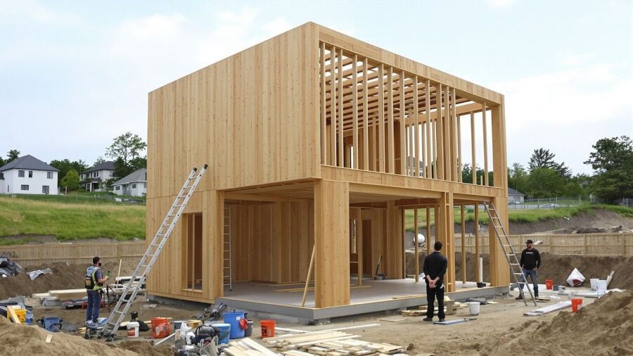 Habitat clé en main bois