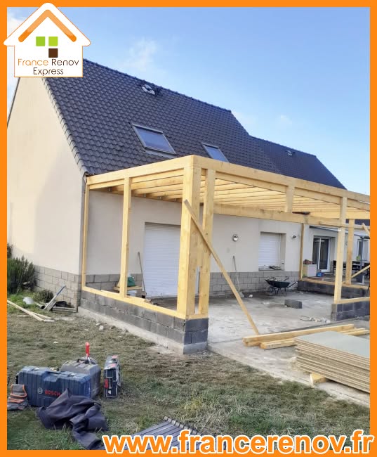 Projet agrandissement ossature bois