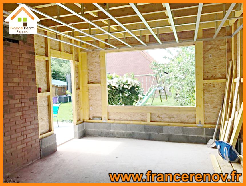 Agrandissement maison bois