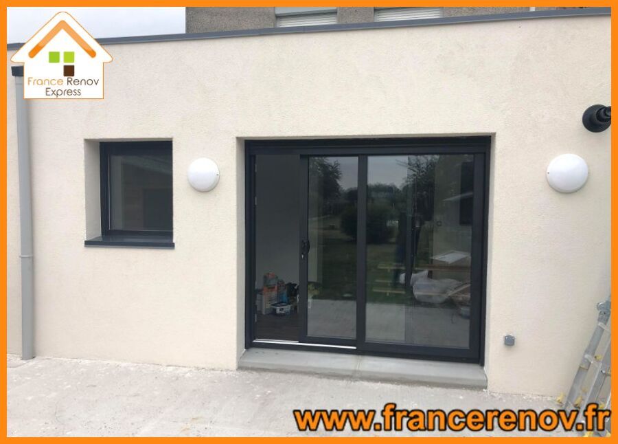 Extension bois moderne
