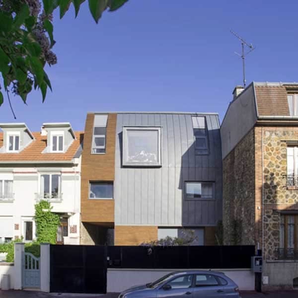 Agrandissement maison bois Paris
