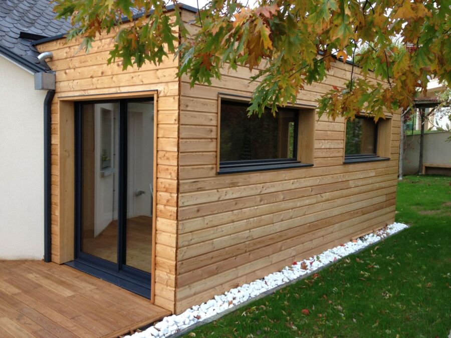 Extension maison bois kit : Facilité et rapidité