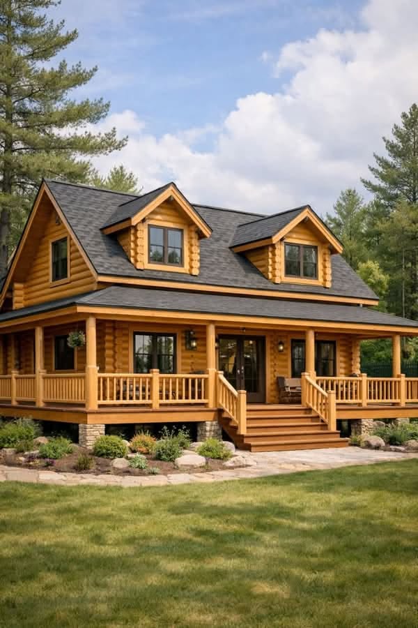 Décoration maison bois élégante