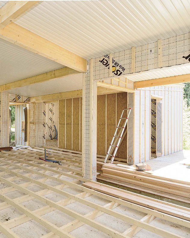 Structure en bois écologique