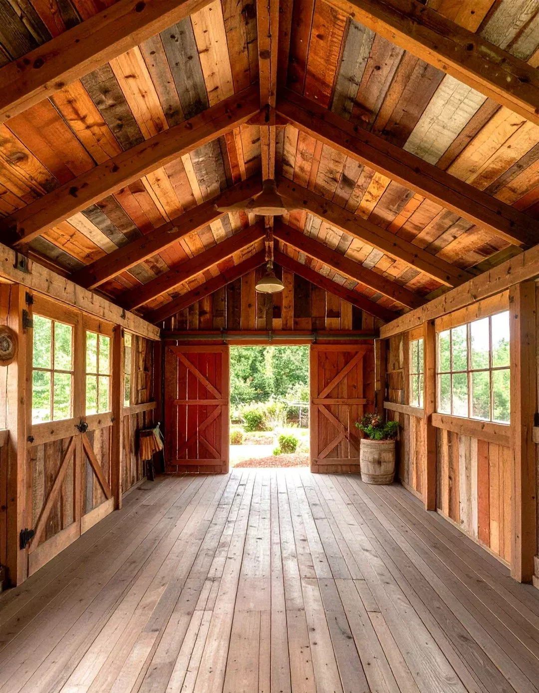 Techniques modernes ferme bois