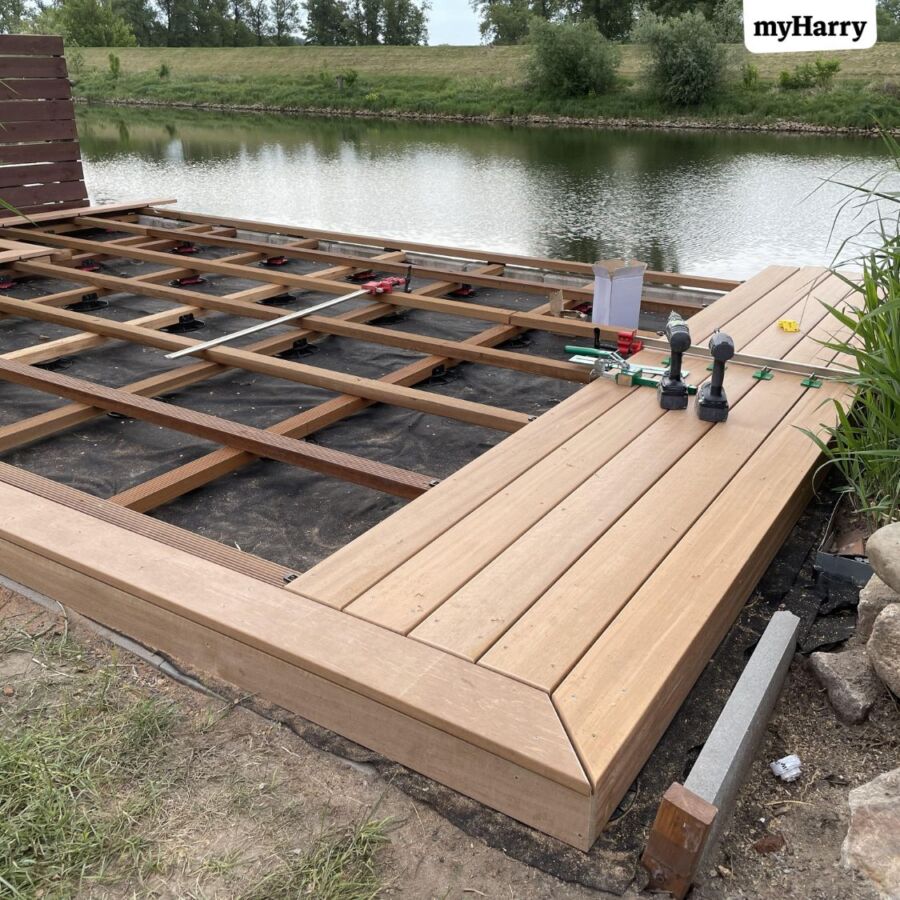 Projet terrasse bois réussi