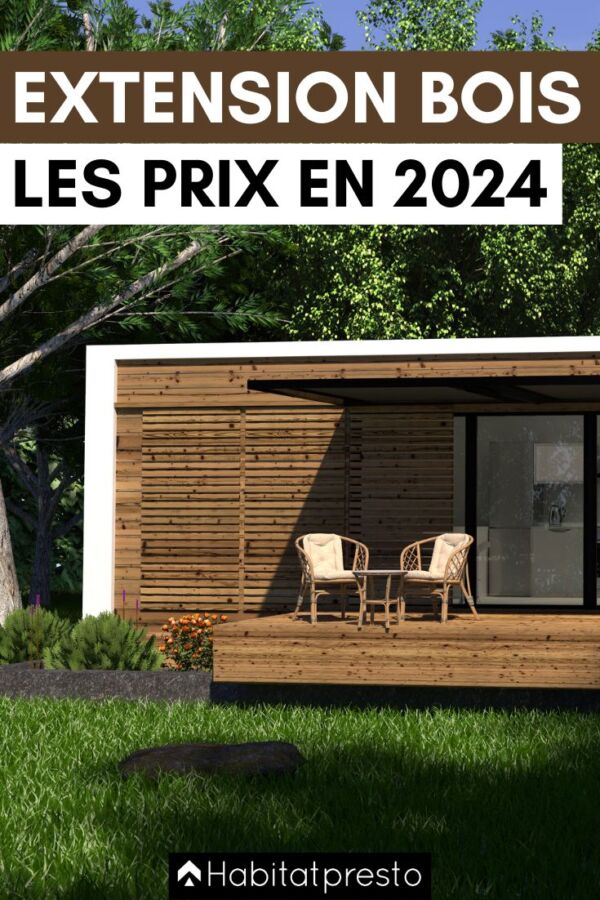 Coût m2 maison bois