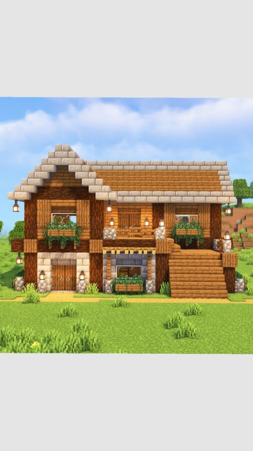 Construction bois Minecraft