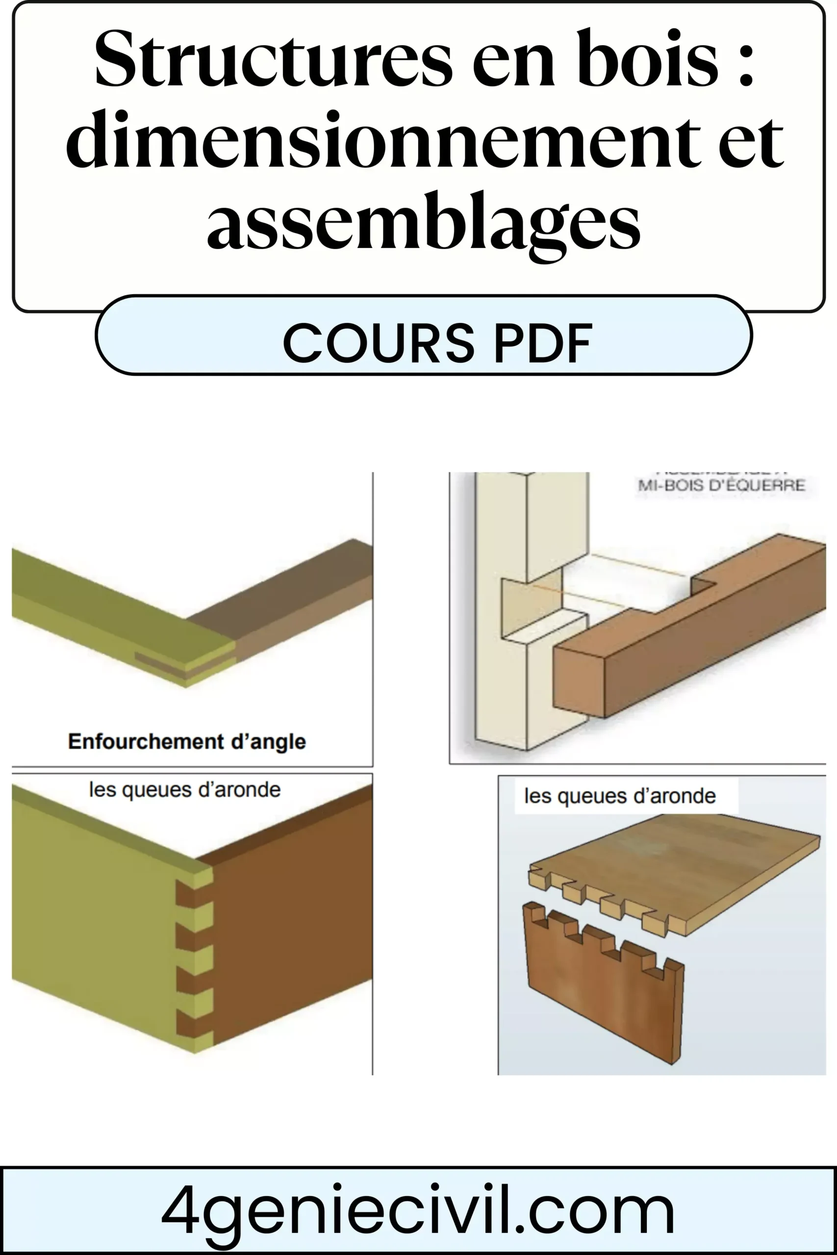 Guide assemblage charpente bois