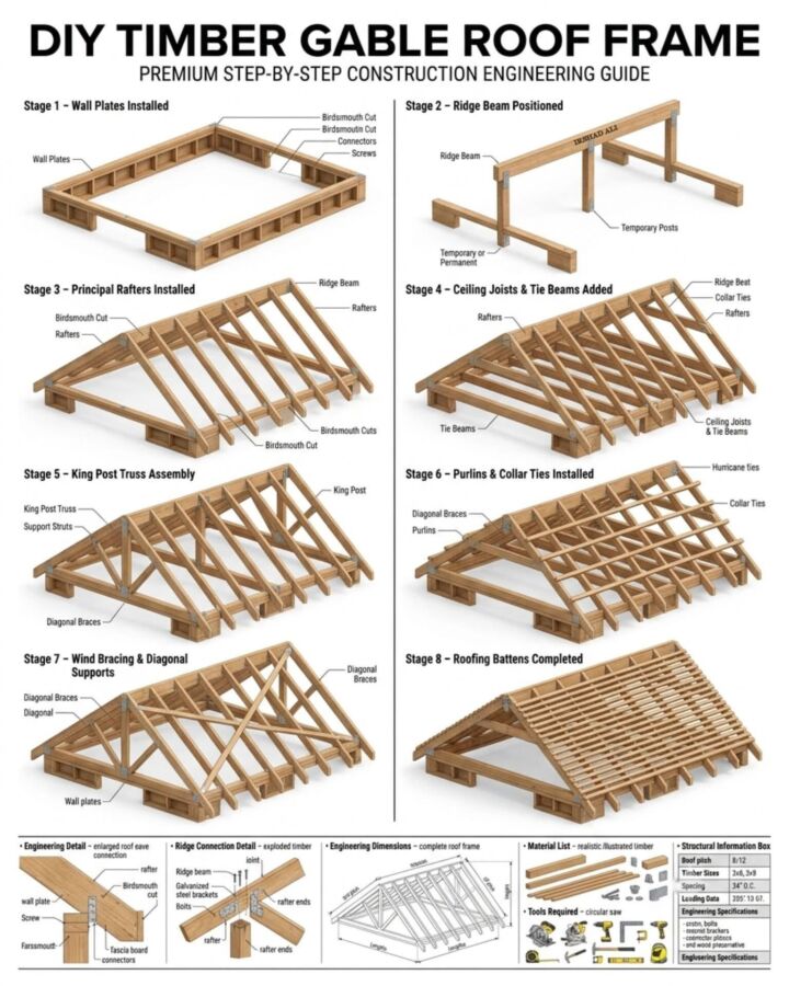 Guide assemblage charpente bois
