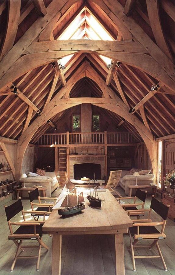 Charpente en bois durable