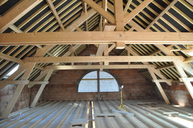 Charpente en bois durable