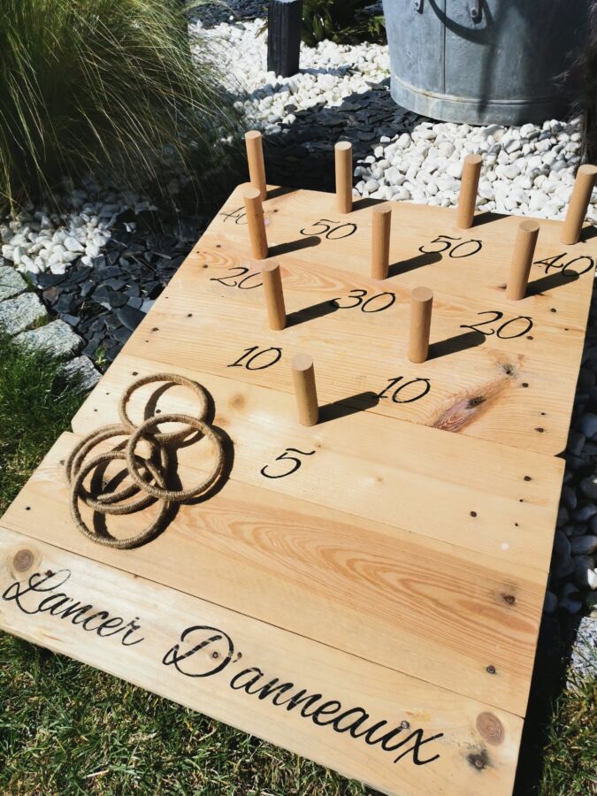 Jeux en bois pour enfants