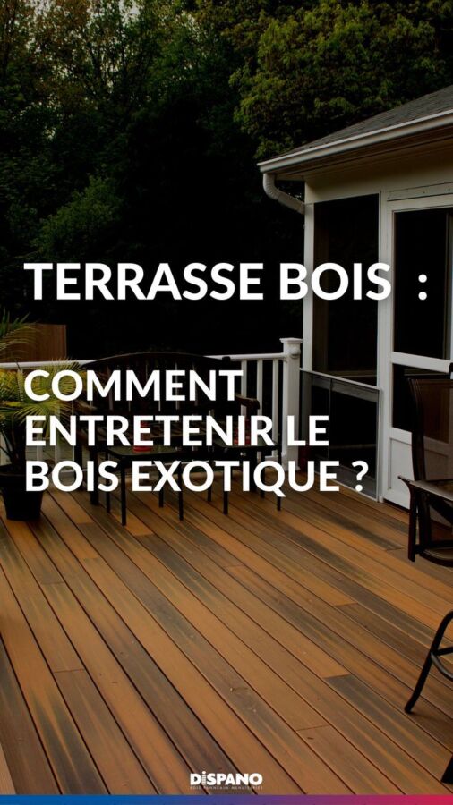Lame terrasse bois tropical