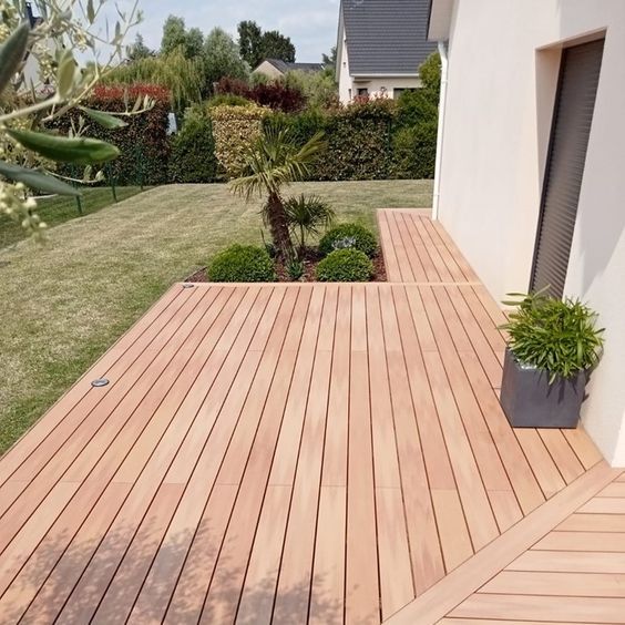 Lame terrasse bois tropical