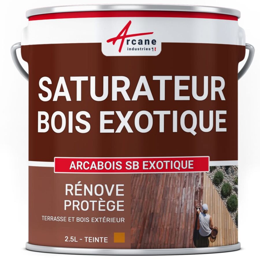 Protection bois exotique extérieur